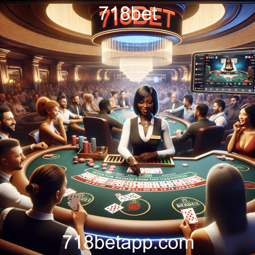 Descubra a Experiência dos Jogos Ao Vivo no 718bet